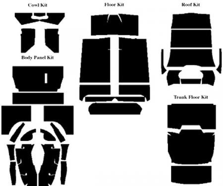 Acoustishield Insulation Kit - Ford Convertible