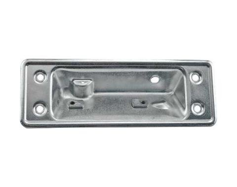 Tailgate Latch Release Handle Mounting Plate - Zinc Plated