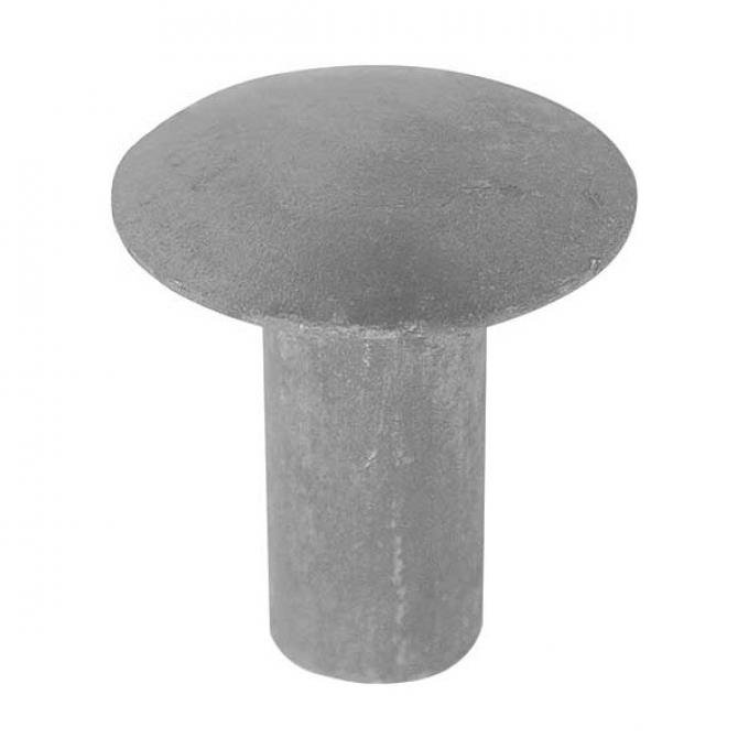 Model A Ford Rivet - 1/4 X 9/16 - Brazier-oval Head - For Pickup Box
