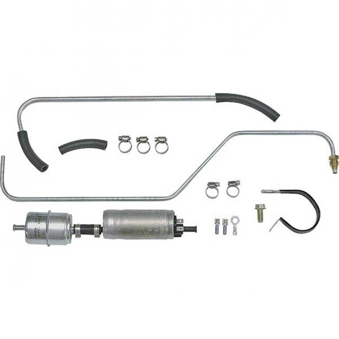 Model A Ford Electric Fuel Pump Kit - 12 Volt Negative Ground - For Weber Carb