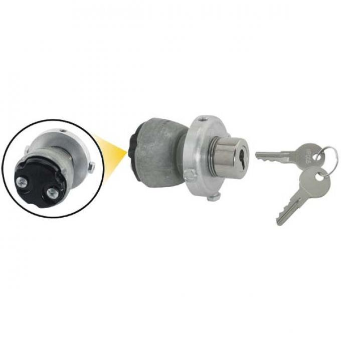 Model A Ford Ignition Switch - Pop Out Type - Modern Style - Head Only