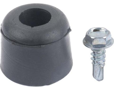 Daniel Carpenter Ford Mustang Firewall To Hood Bumpers - Screws Included - 2Pieces 380478-S2