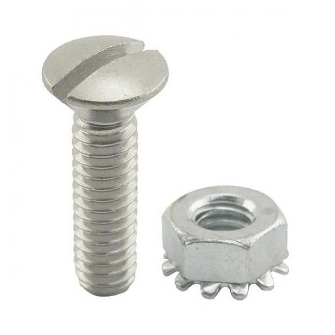 Front Fender To Frame Screws - 8 Pieces - Ford