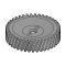 Model T Camshaft Large Timing Gear, Spiral-Cut Aluminum, .005 Oversized, 1909-1927