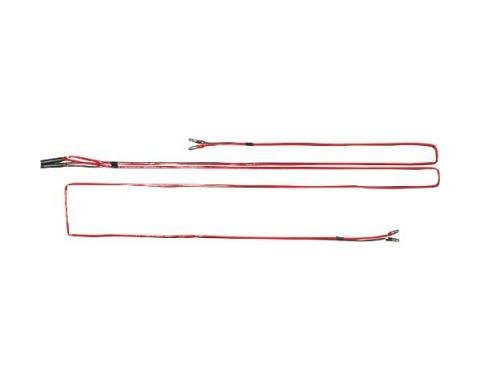 Ford Pickup Truck Tail Light Crossover Wire - PVC Wire - 6 Terminals - Panel Truck