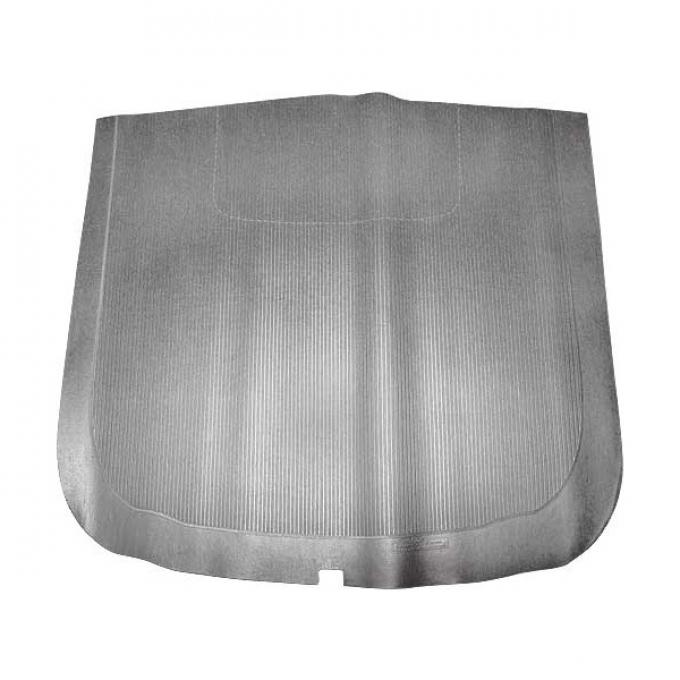 Ford Trunk Mat - Black Rubber - Ford Sedan