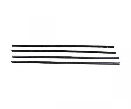 Belt Weatherstrip Kit - Front Doors - 4 Pieces - 2 Door Hardtop