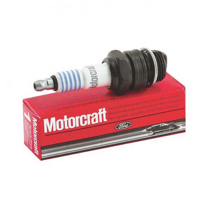Spark Plug - Motorcraft - 18mm - Replacement Type - V8 Except 60 HP - Ford