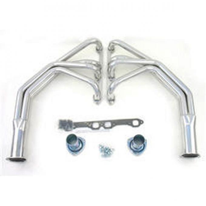 Ford Pickup Truck Exhaust Header Kit - 2 Wheel Drive Only -Metallic Ceramic Coating - 239 OHV, 272 & 292 V8