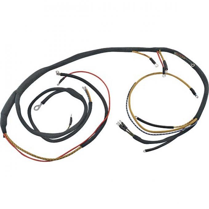 Cowl Dash Wiring Harness - Amp Gauge Loop Style - V8 - FordPassenger