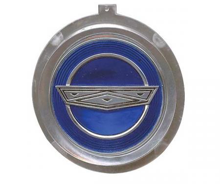 Ford Mustang Wheel Cover Spinner Center - Plastic - Blue