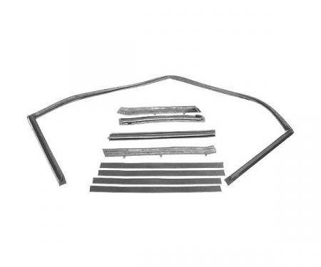 Ford Mustang Convertible Roof Rail Seal Set - 5 Pieces