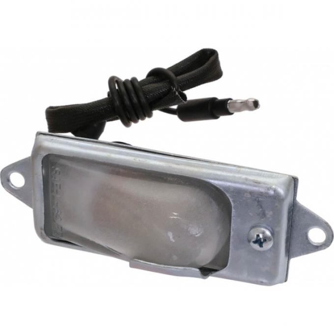 Ford Thunderbird Rear License Plate Light Assembly, 1964-66