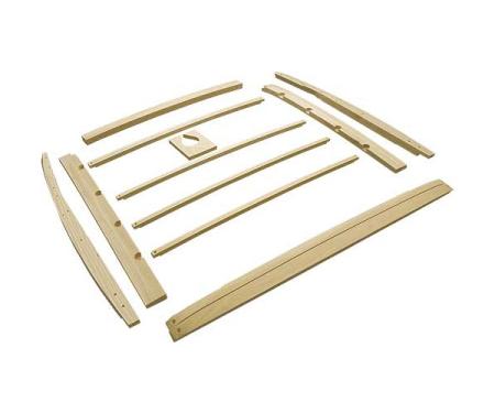 Model A Ford Top Wood Kit - Standard & Deluxe Coupe 45B - USA Made