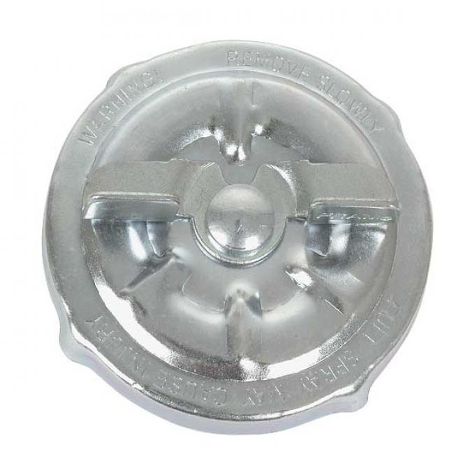 Gas Cap - Zinc Plated - Locking - Original Style