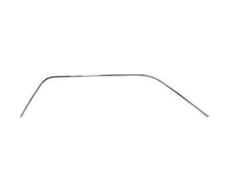 Ford Mustang Roof Drip Rail Mouldings - Bright Metal - Coupe