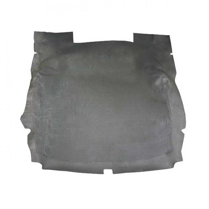 Ford Trunk Mat - Black Rubber - Ford Convertible