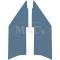 Distinctive Industries 1972-76 Torino Formal Roof Sail Panels 104240