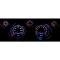 Mustang - New Vintage USA CFR Blueline Series DIY Gauge Panel Kit - 6 Gauge Package, 1964-1966 - Programmable Speedometer KPH