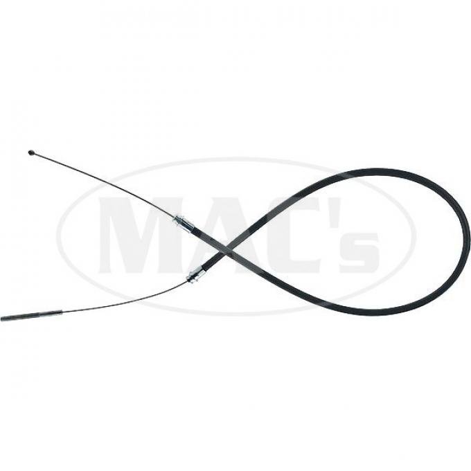 Front Emergency Brake Cable - 58-1/2 Long - Ford Convertible Only