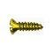 Model T Ford Steering Wheel Rim Screw Set - 4 Pieces - Brass - For Wood Rim