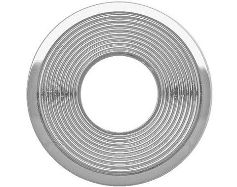 Ford Thunderbird Escutcheon Plate, For Door Handles & Door Window Cranks, Chromed Plastic, 1961-62