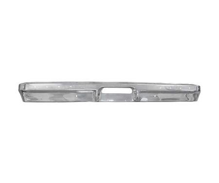 Ford Pickup Truck Front Bumper - Chrome - Use With Horizontal Pads (Pads Not Included)