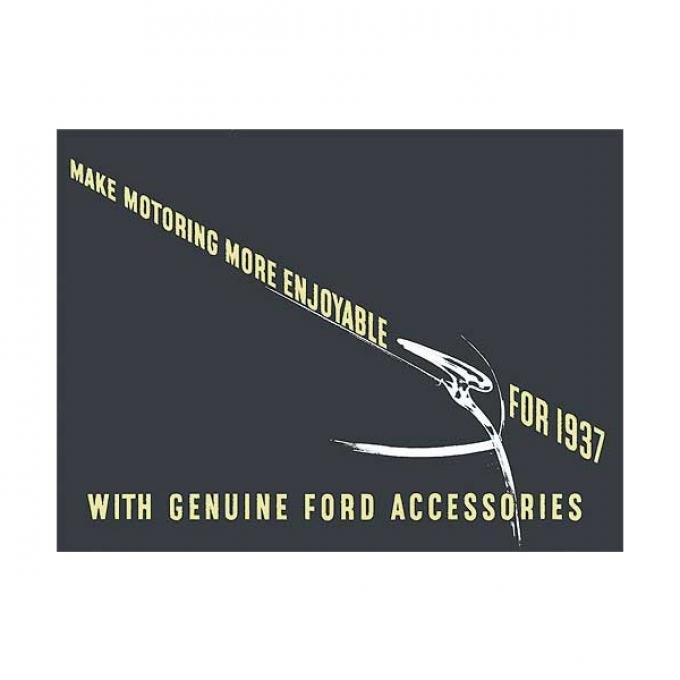 Accessory Brochure - 10 Pages - Ford