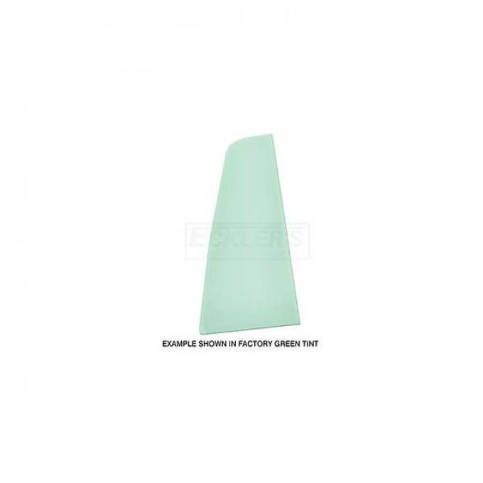 Vent Window Glass, Left Or Right Side, 2 & 4 Door Hardtop, Fairlane, Full Size Mercury, 1957-58
