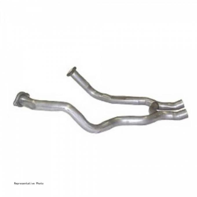 Ford Mustang Exhaust Pipe, 428CJ Exhaust H Pipe 2.25'- For Use Without Spacer 1970