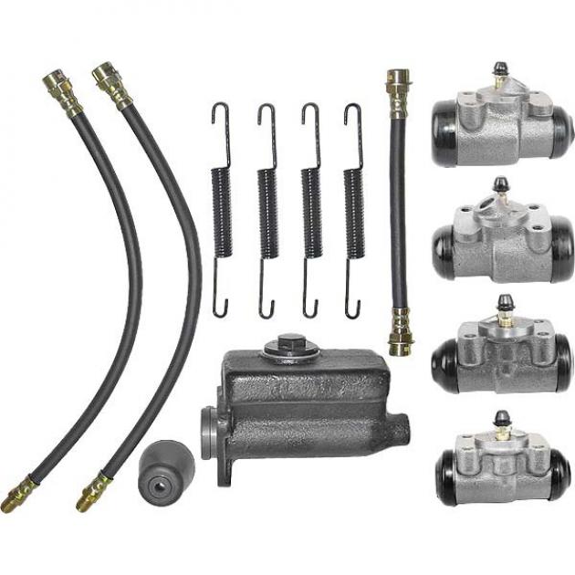 19281931 Model A Ford Hydraulic Brake Conversion Rebuild Kit Blue