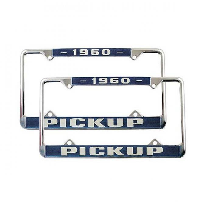 Ford Pickup Truck License Plate Frames - 1960 Pickup