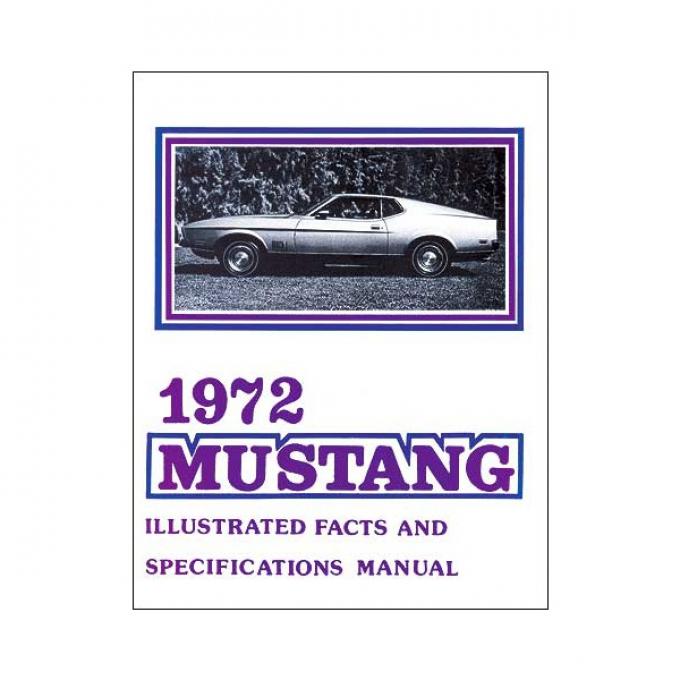 Mustang Illustrated Facts And Specifications Manual - 30 Pages