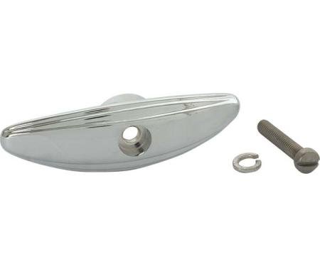 Window Regulator Handle - Die Cast - Chrome - Ford Fordor Quarter Windows & Ford Coupe With Roll Down Rear Glass