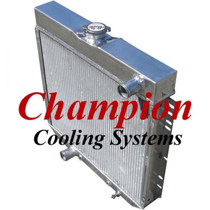 Ford | Mercury Champion Three Row Aluminum Radiator, 1966-1970