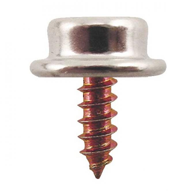 Ford Durable Fastener - Nickel - Stud On 3/8 Self Tapping Screw