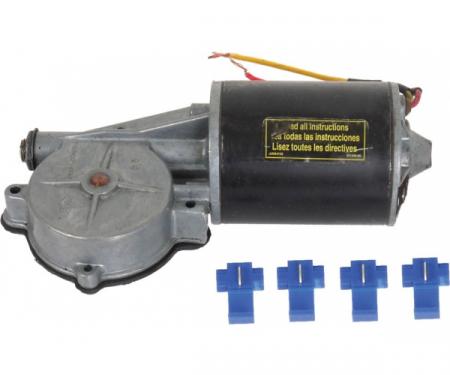 Power Window Motor - Remanufactured - 9-Tooth Gear - Right - All Windows Except Convertible Quarter Windows - Comet & Montego
