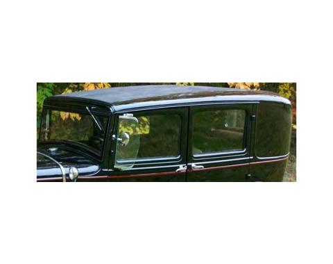 Model A Ford Door Window Glass - Any Body Style - Specify Year & Body Style, Clear Glass