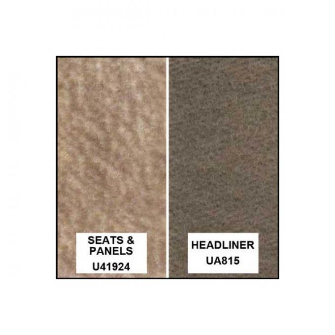 31N9 - Oak Nylon / Taupe - Upholstery - Ford Super DeluxeBusiness Coupe - Choose Your Material