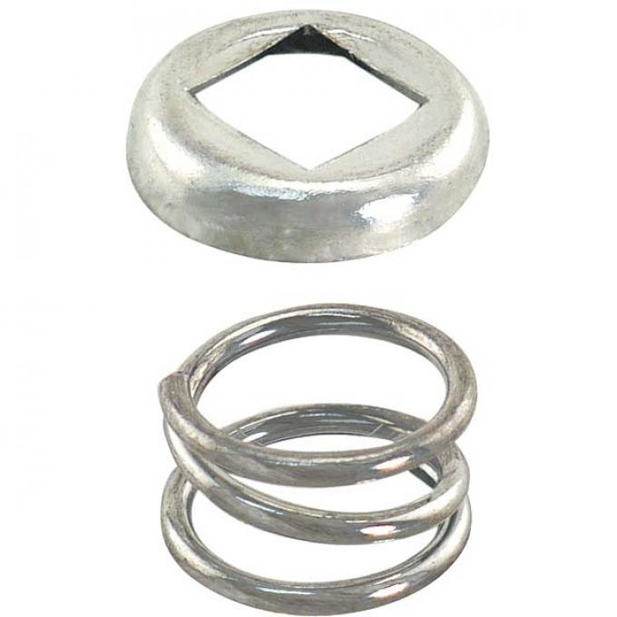 Model A Ford Outside Door Handle Cup & Spring Set