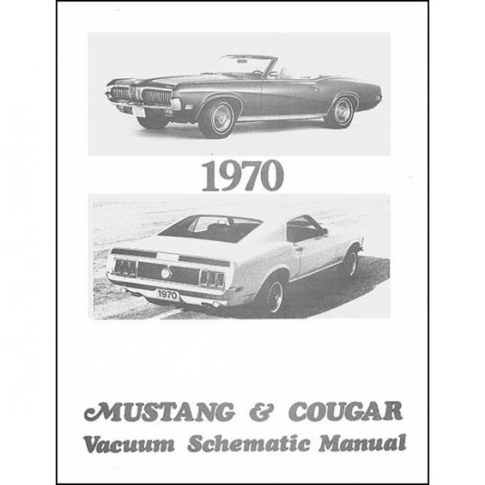 Mustang and Cougar Vacuum Schematic Manual - 3 Pages