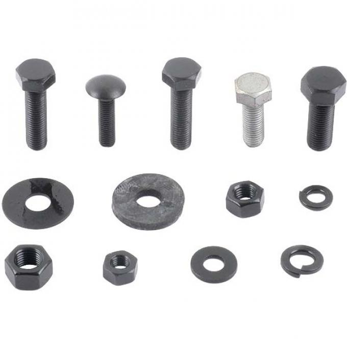 Front Fender Mounting Kit - 108 Pieces - Ford Passenger