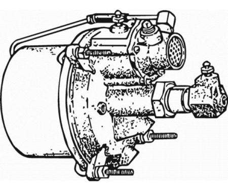 Power Brake Booster - Hydro-Vac - Field Installed - Ford Only