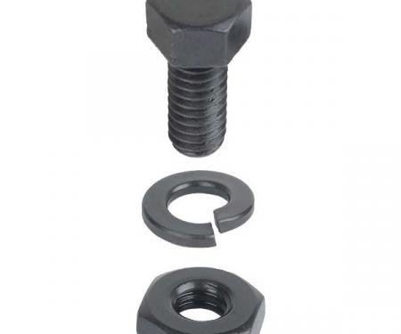 Model A Ford Firewall To Gas Tank Bolt Set - Black Oxide - 24 Pieces