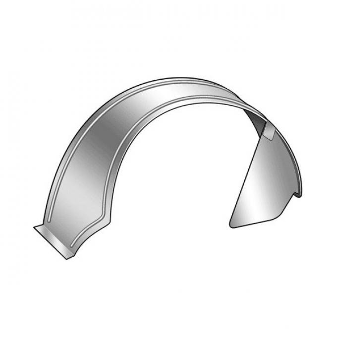 Model T Ford Rear Fender - Right - Steel - Center Door Sedan