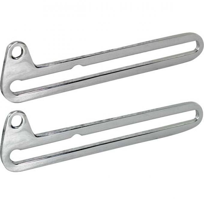 Model T Ford Windshield Swing Arms - Chrome - For Closed Cars Only