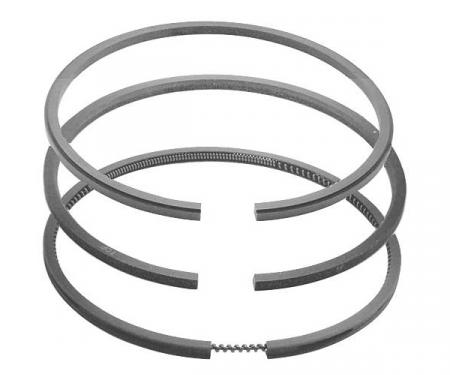 Piston Ring Set - 3 Ring Type - 4 Cylinder Ford Model B - 3.875 Bore - Choose Your Size