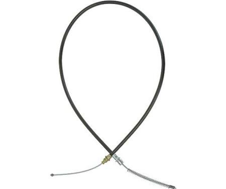 Ford Truck Rear Emergency Brake Cable, Left, 62-3/4" Long, 1967-1969