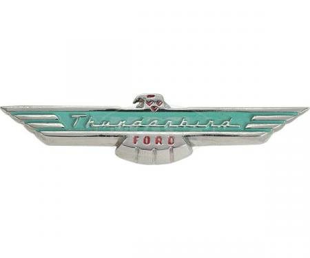 Ford Thunderbird Dash Nameplate, Thunderbird, On Dash, 1956-57