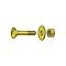 Model T Ford Steering Column To Firewall Mounting Screw Set- Brass - 5/16 x 1-1/2-18